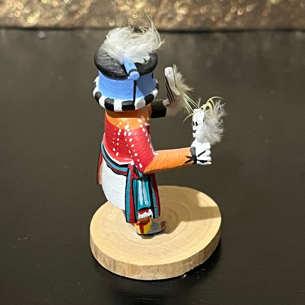 💙Vintage Authentic Stick Carrier Kachina Doll Miniature Native First People💙 - Picture 8 of 8